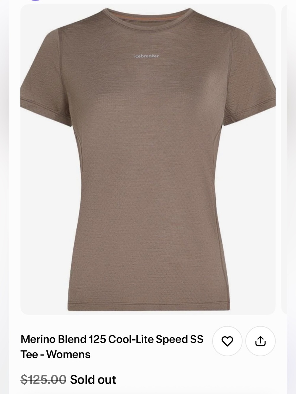 125 Cool-Lite Speed Merino Blend Short Sleeve T-Shirt - Women's